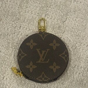 Elegant Brown Monogram Key Holder
